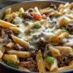 Philly Cheesesteak Pasta