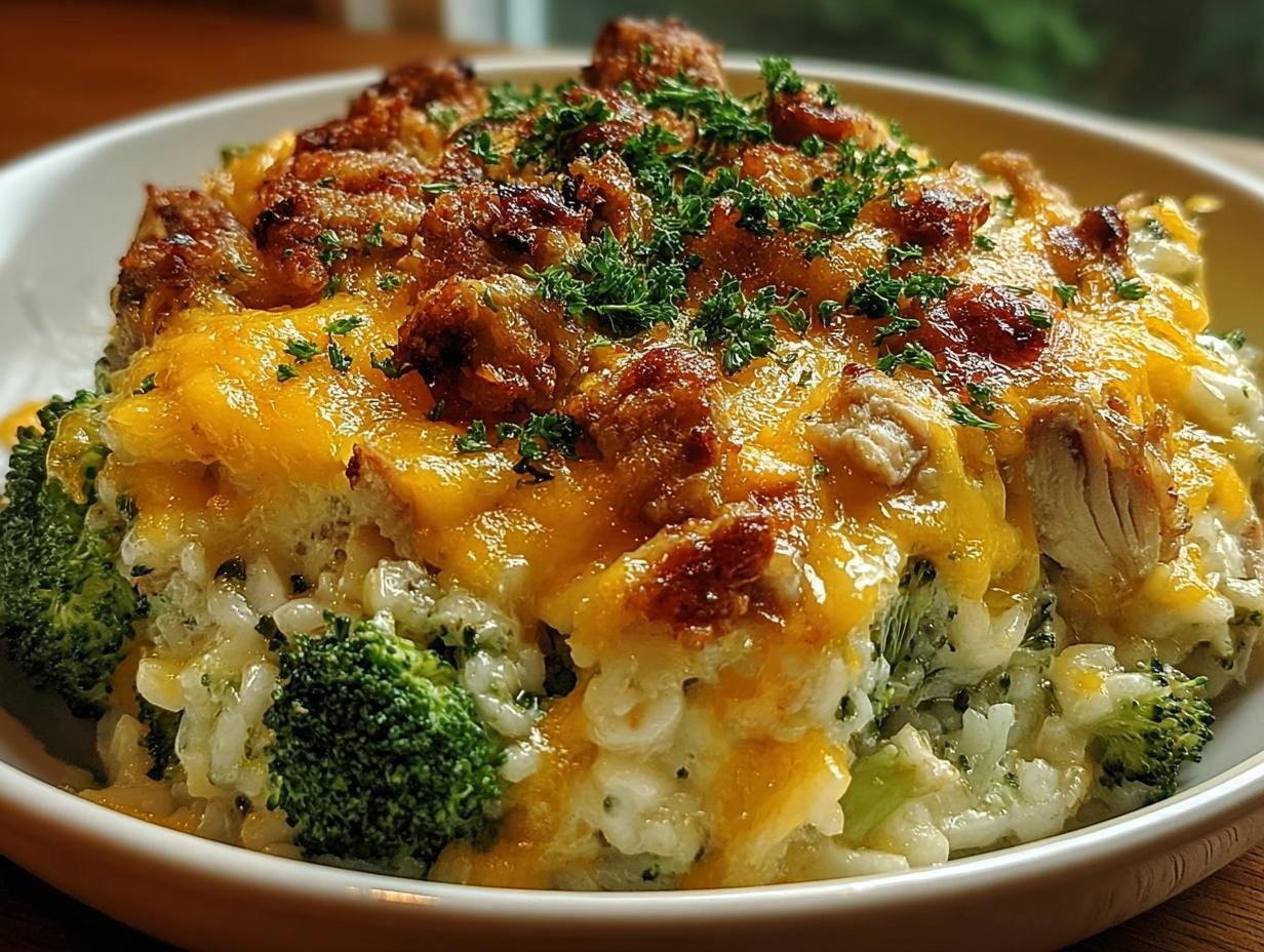 Cheesy Chicken Broccoli Bliss: 1 Decadent Recipe - Cheesy Chicken Broccoli Bliss - additional detail