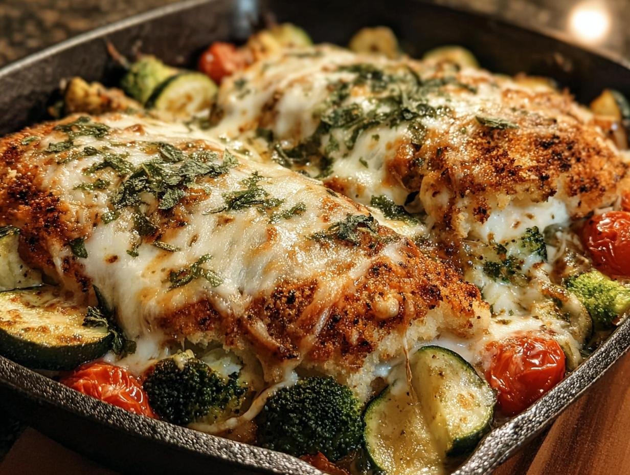 Cheesy Veggie Delight One: Amazing 1-Pan Meal - Cheesy Veggie Delight One - additional detail