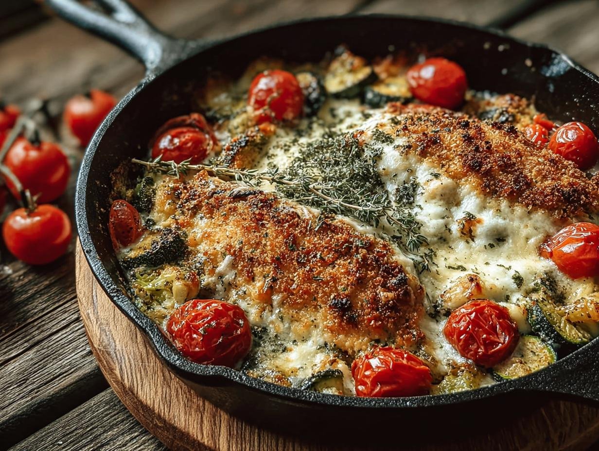 Cheesy Veggie Delight One: Amazing 1-Pan Meal - Cheesy Veggie Delight One - additional detail