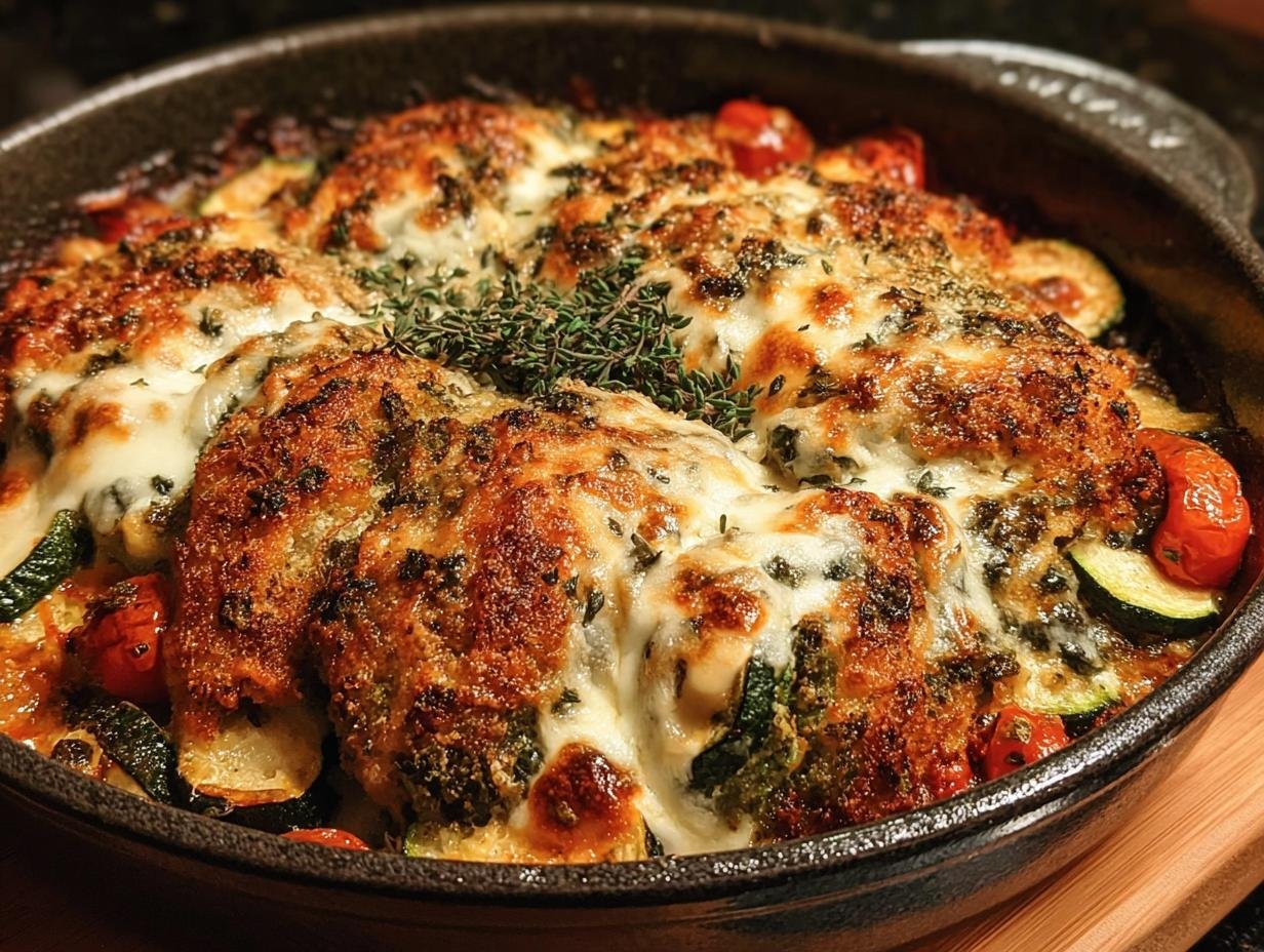Cheesy Veggie Delight One: Amazing 1-Pan Meal