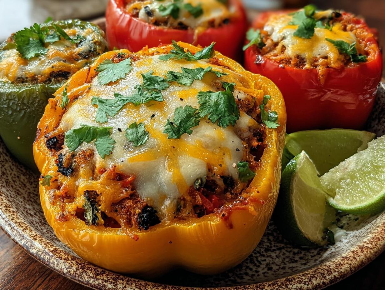 Cheesy Veggie Delight Stuffed