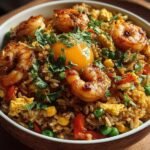 Colorful Shrimp Fried Rice