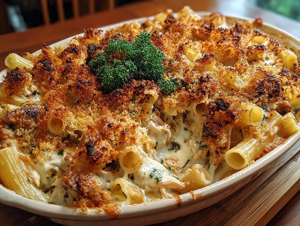 Creamy Cheesy Chicken Alfredo Magic - Creamy Cheesy Chicken Alfredo - additional detail