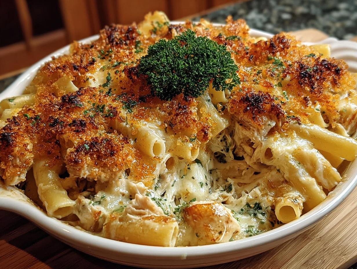 Creamy Cheesy Chicken Alfredo
