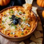 Halloween Buffalo Chicken Dip