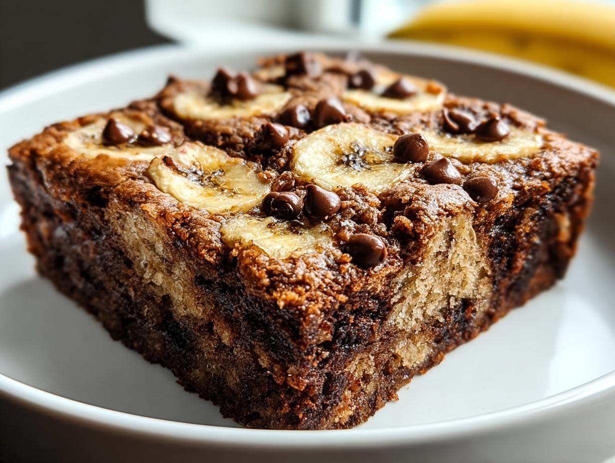 Amazing Healthy Banana Bread Brownies - Healthy Banana Bread Brownies - additional detail