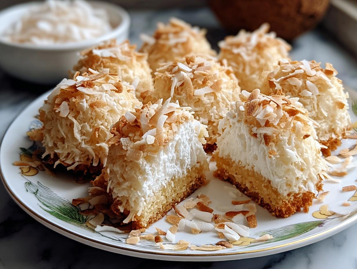 Heavenly Coconut Cloud Bites: 1 Easy Treat - Heavenly Coconut Cloud Bites - additional detail