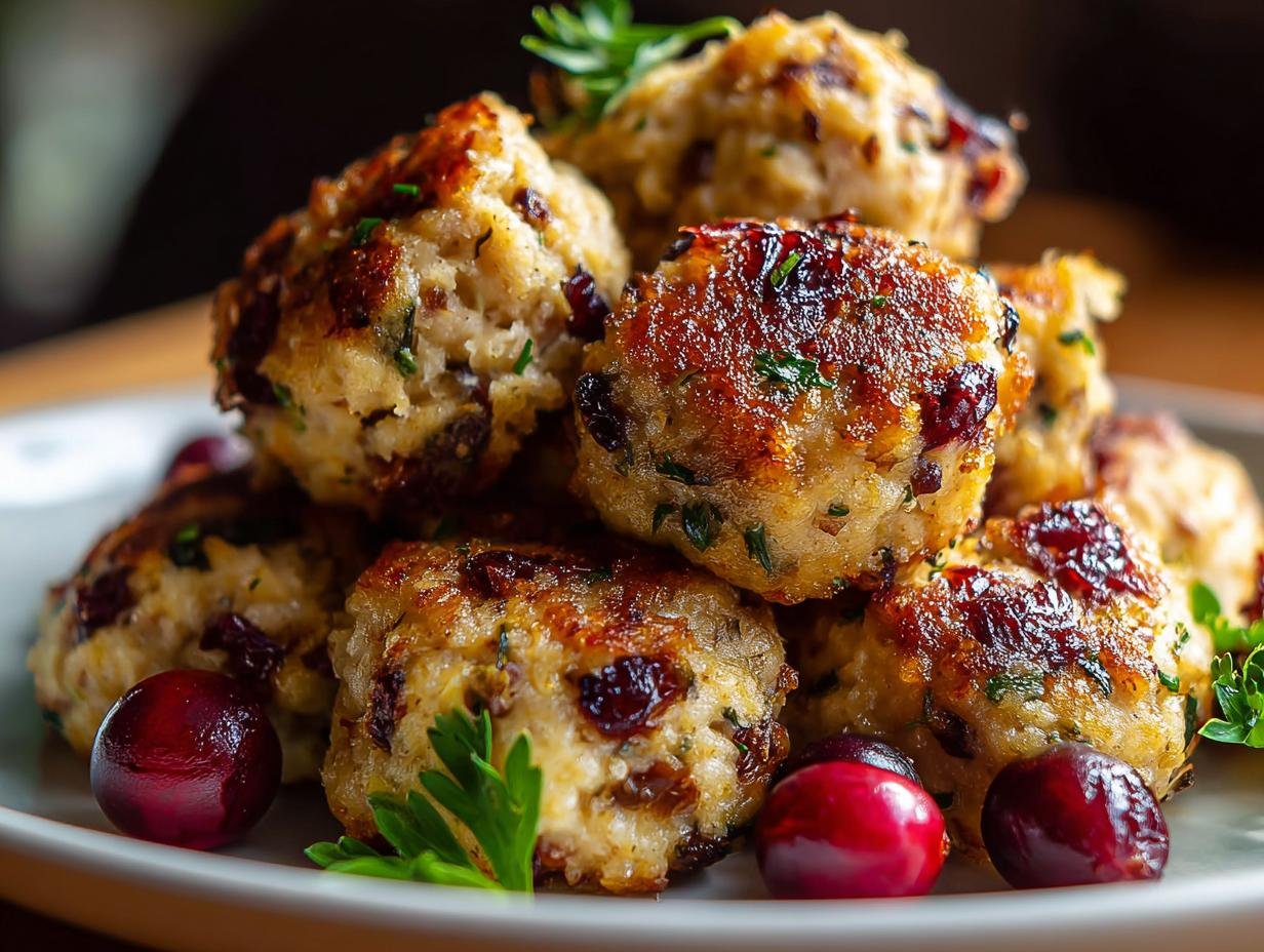 Irresistible Cranberry Turkey Stuffing