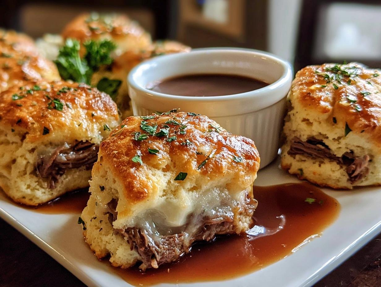 Irresistible French Dip Biscuit Bliss - Irresistible French Dip Biscuit - additional detail
