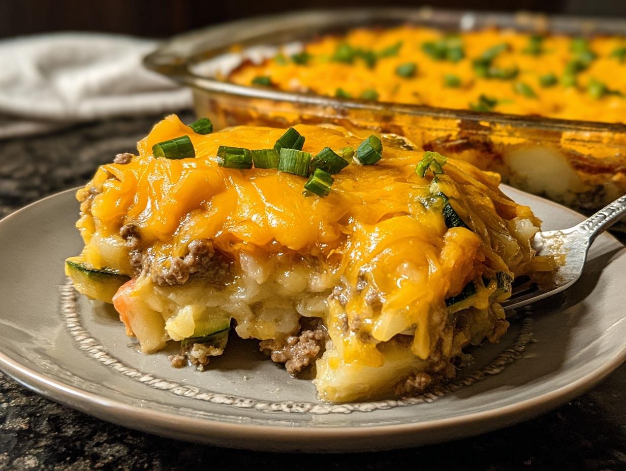 Irresistible Hobo Casserole Ground