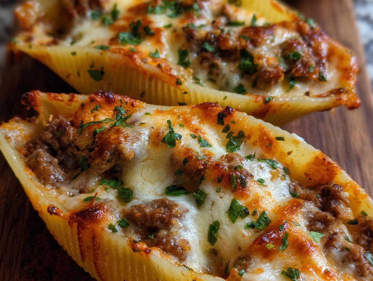 Philly Cheesesteak Stuffed Shells: 1 Amazing Recipe - Philly Cheesesteak Stuffed Shells - additional detail