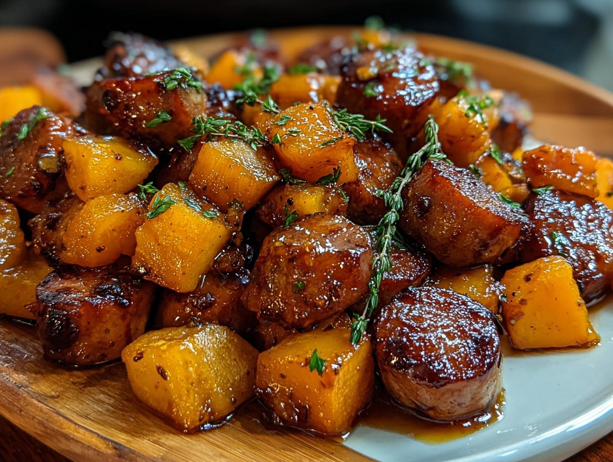 Sausage Sweet Potatoes Honey