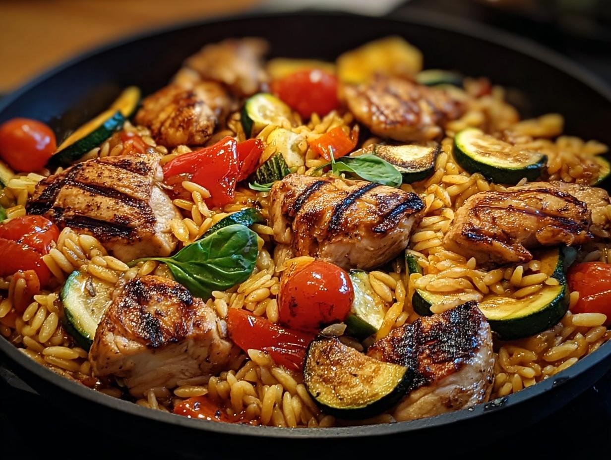 Savory Balsamic Chicken Veggie