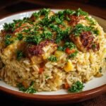 Savory Chicken Rice Casserole