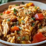Savory Rotisserie Chicken Jambalaya