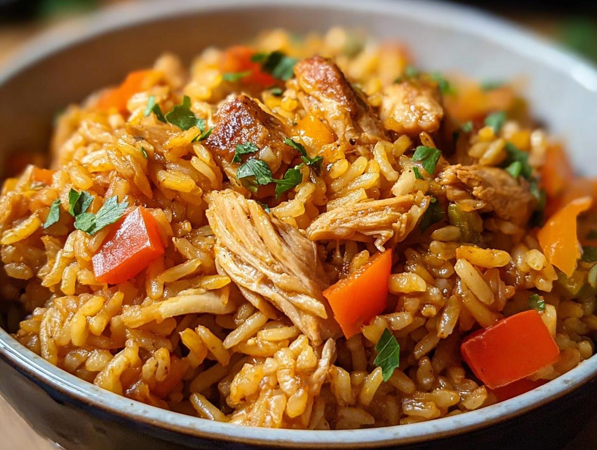 Savory Rotisserie Chicken Jambalaya: 1 Pot Wonder - Savory Rotisserie Chicken Jambalaya - additional detail