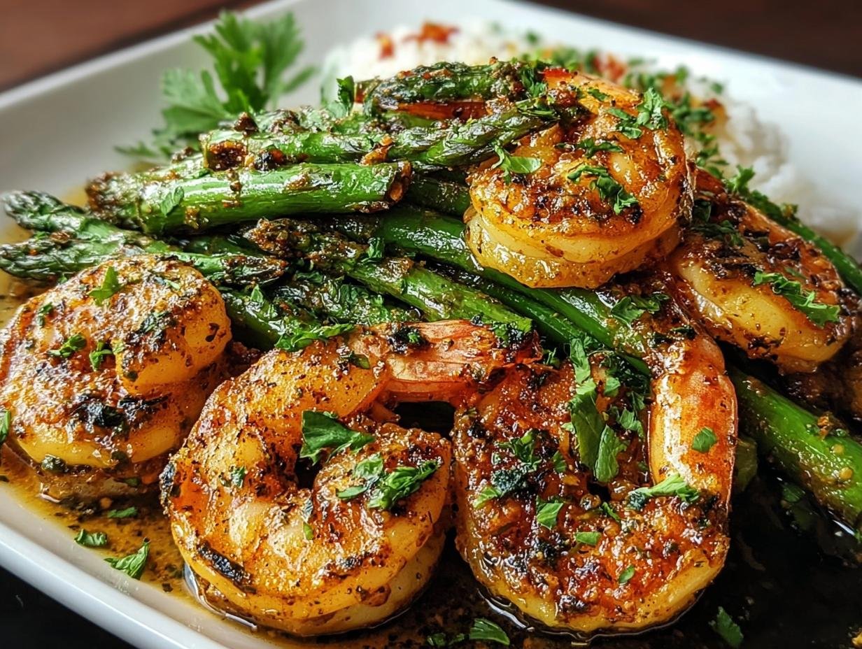 Perfect Shrimp Asparagus Delight in 30 Minutes - Shrimp Asparagus Delight - additional detail
