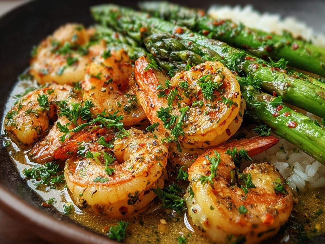 Perfect Shrimp Asparagus Delight in 30 Minutes - Shrimp Asparagus Delight - additional detail