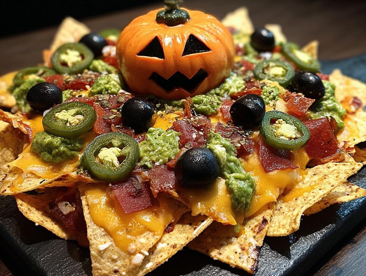 Spooktacular Halloween Nachos For