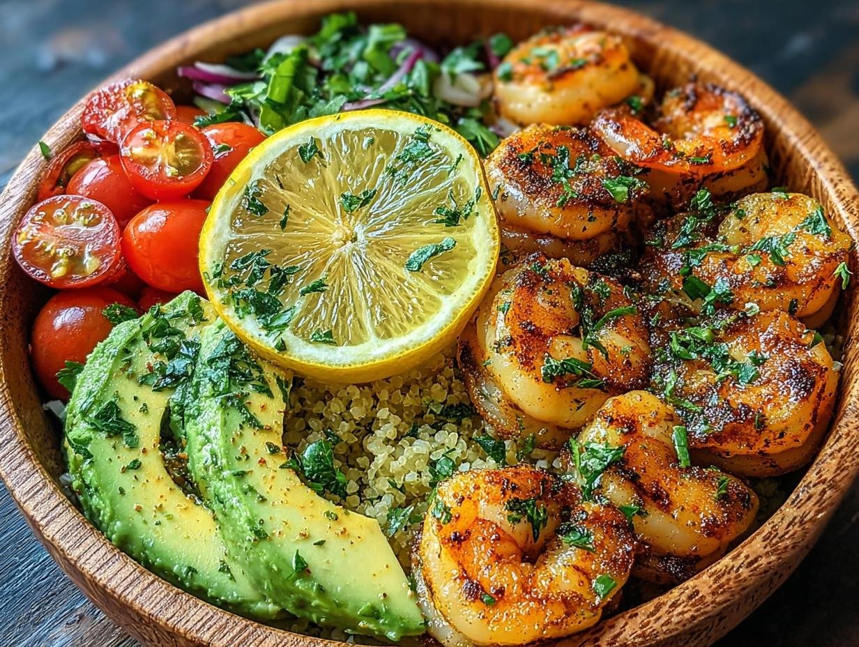 Zesty Lemon Herb Shrimp: 10-Minute Delight - Zesty Lemon Herb Shrimp - additional detail