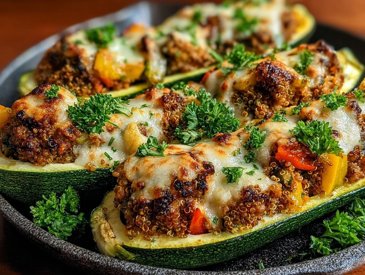 Zesty Turkey Quinoa Stuffed