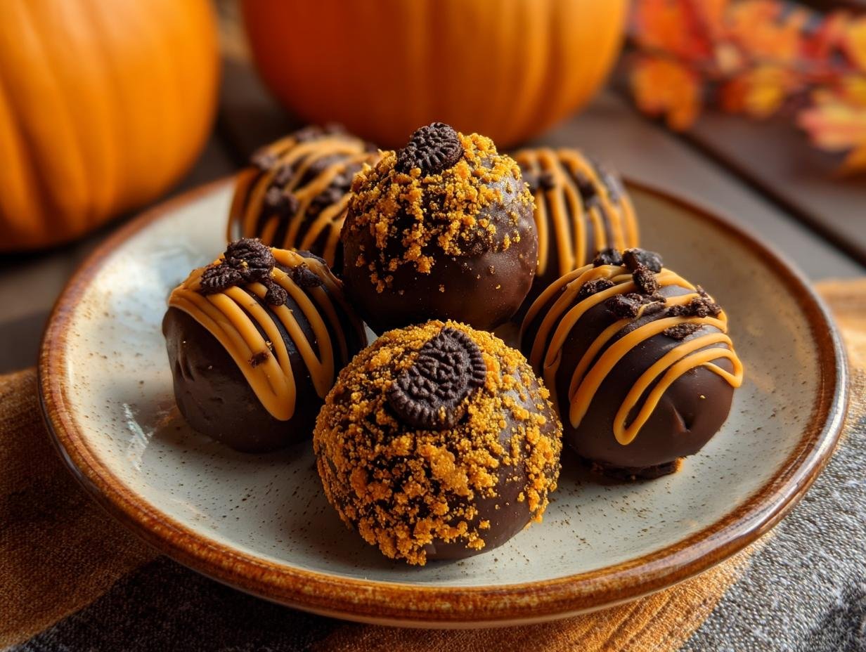 Bake Pumpkin Oreo Balls: 5 Amazing Fall Treats - Bake Pumpkin Oreo Balls - main visual representation