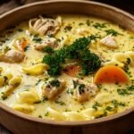 Comforting Creamy Chicken Noodle