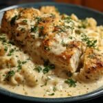 Crockpot Garlic Parmesan Chicken