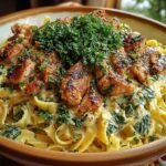 Decadent Creamy Chicken Alfredo