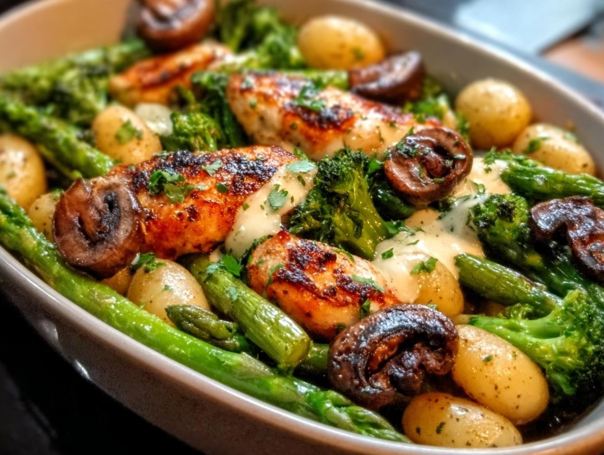 Flavorful Sheet Pan Asparagus