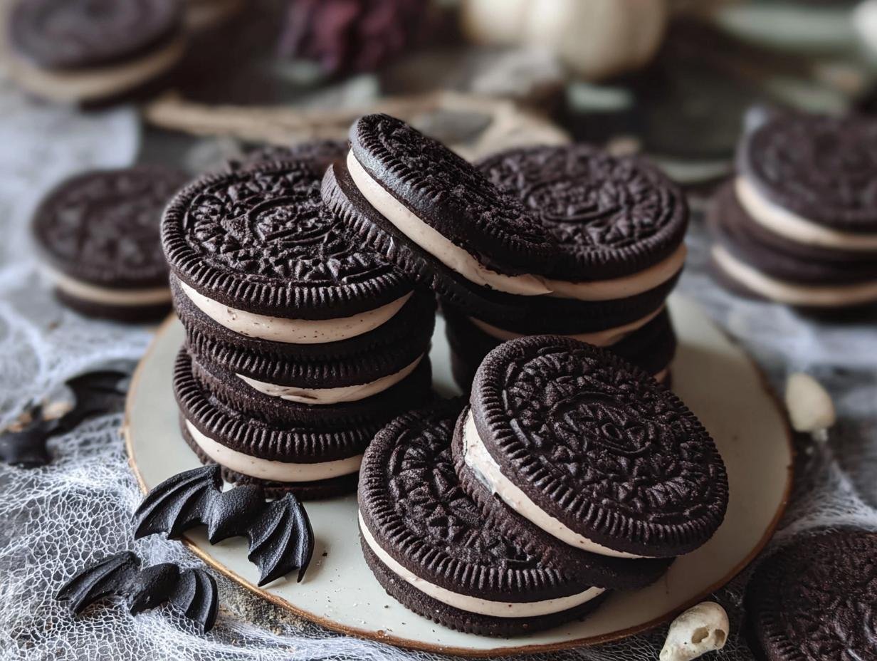 Get Spooky Bat Oreos: Easy Halloween Treat - Get Spooky Bat Oreos - main visual representation