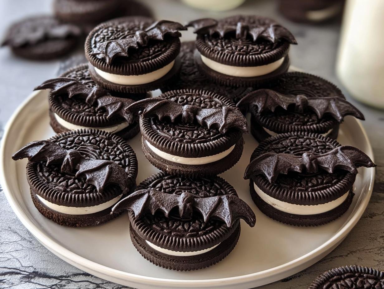 Get Spooky Bat Oreos