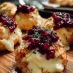 Irresistible Cranberry Brie Bombs