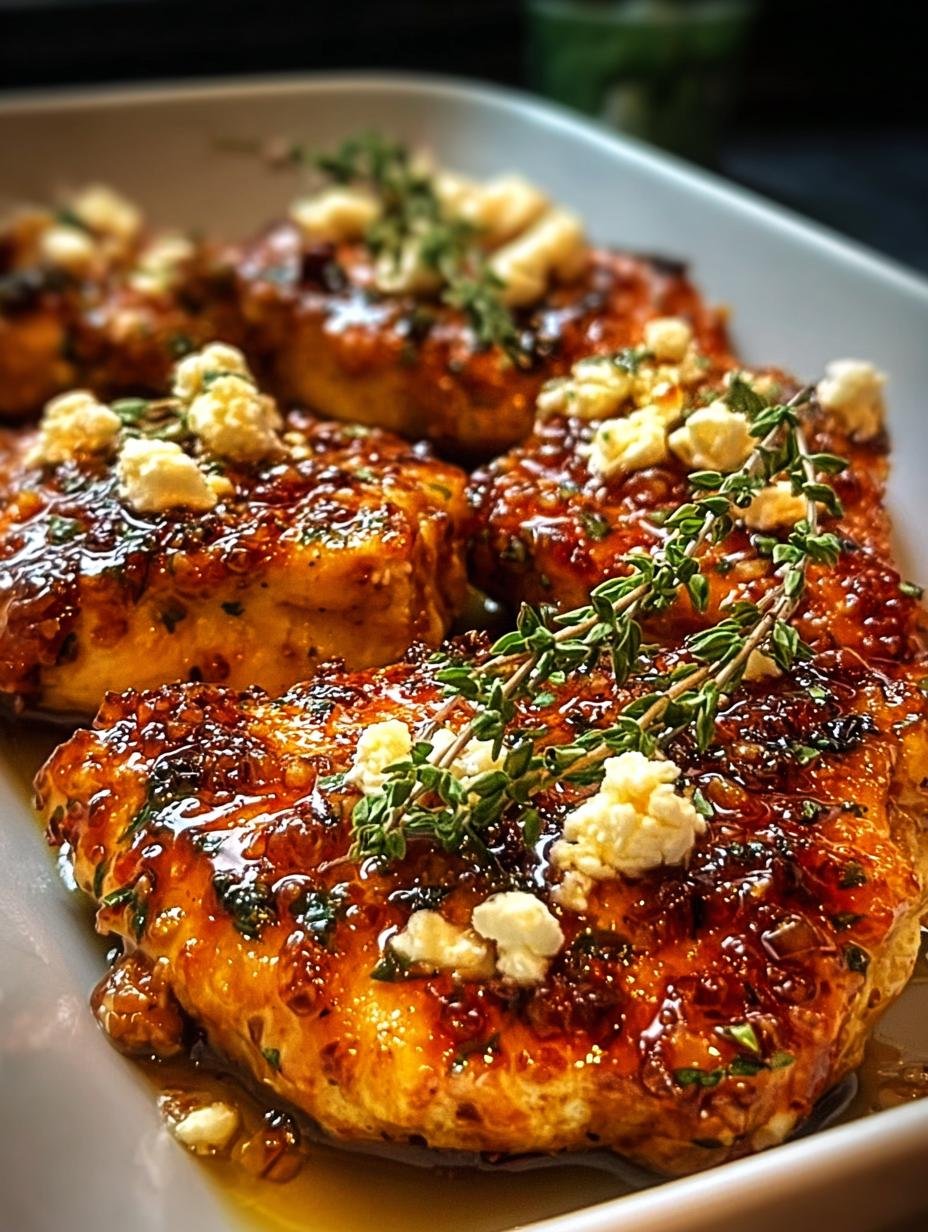 Irresistible Hot Honey Infused Feta Chicken: 1 Amazing Dish