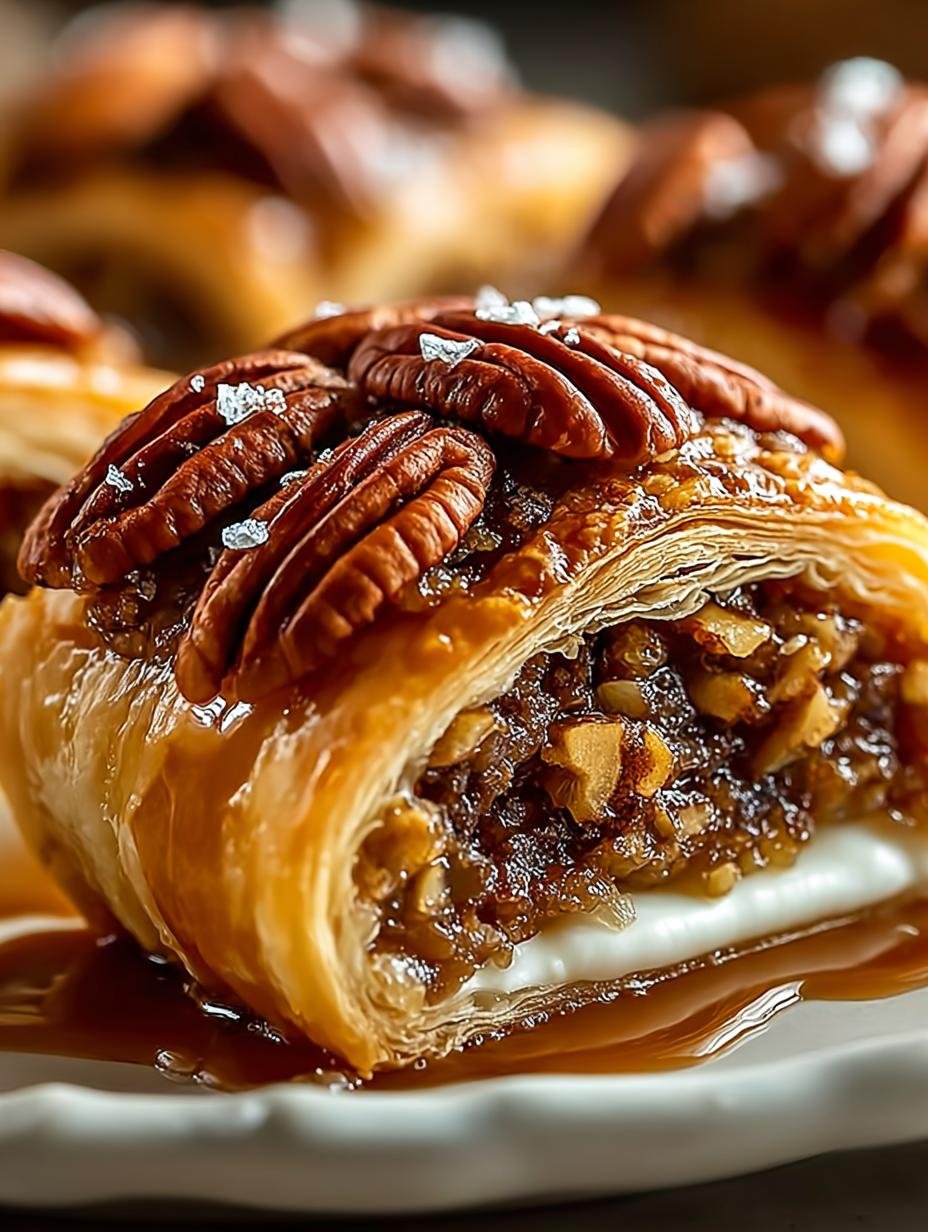 Irresistible Pecan Pie Crescent