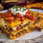 Irresistible Taco Casserole Tortillas