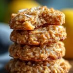 Lemon Oatmeal Bake Cookies