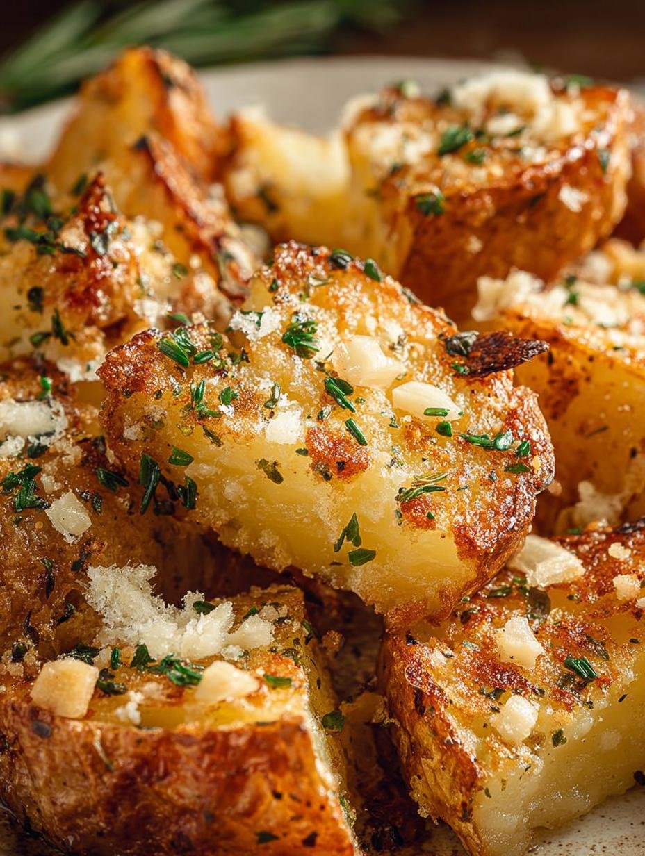 Oven Roasted Parmesan Garlic