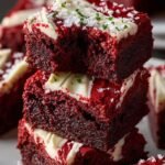 Red Velvet Brownies Fudgy