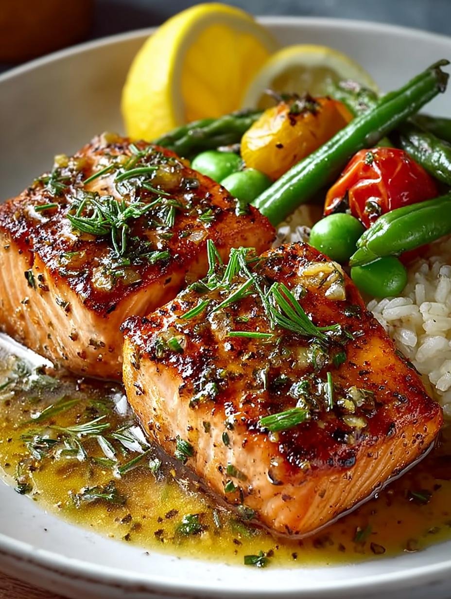 Cajun Honey Butter Salmon