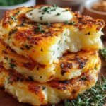 Cheesy Herb Mashed Potato