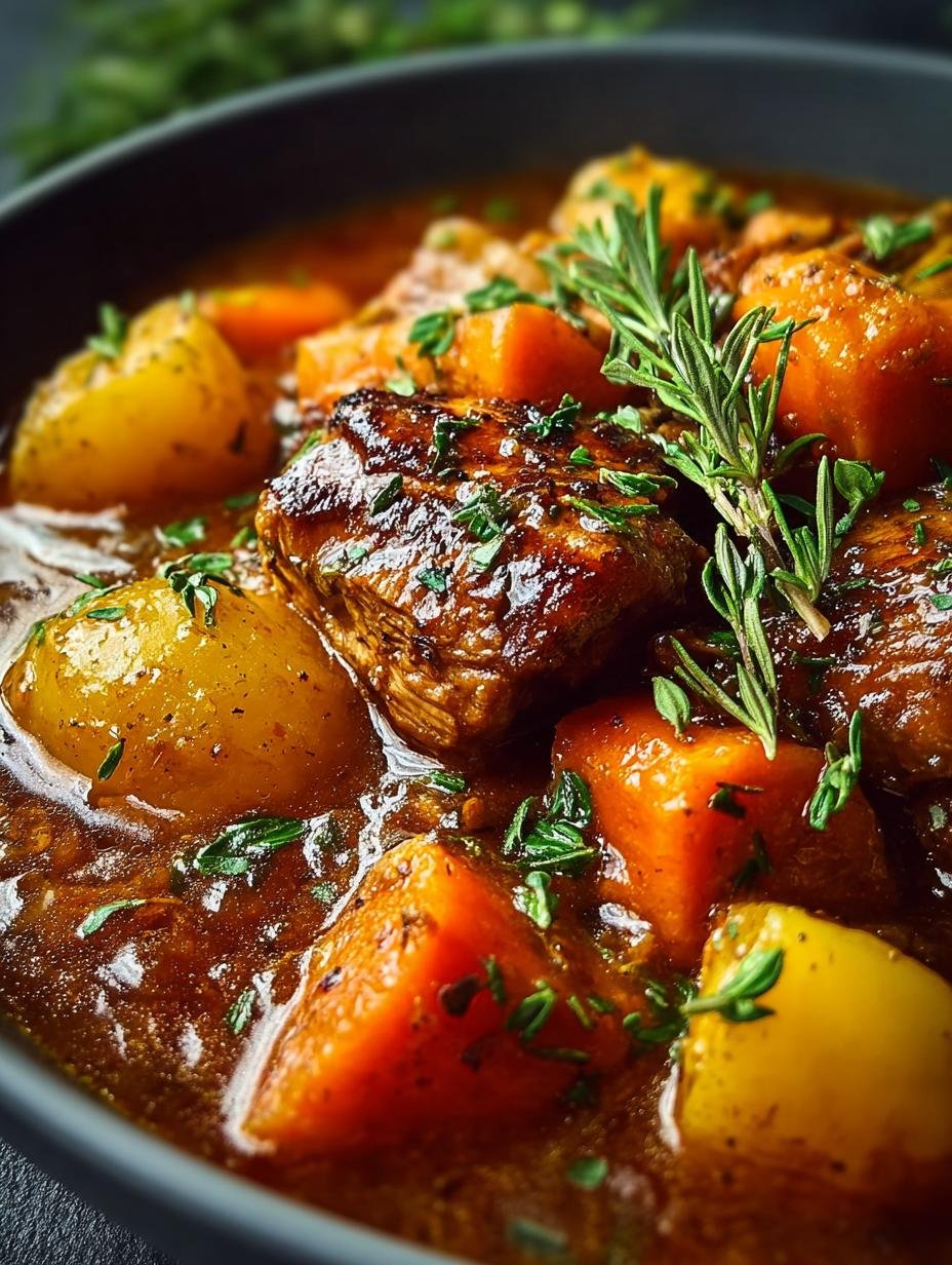 Comforting Slow Cooker Fall Chicken Stew Recipe - Comforting Slow Cooker Fall - additional detail