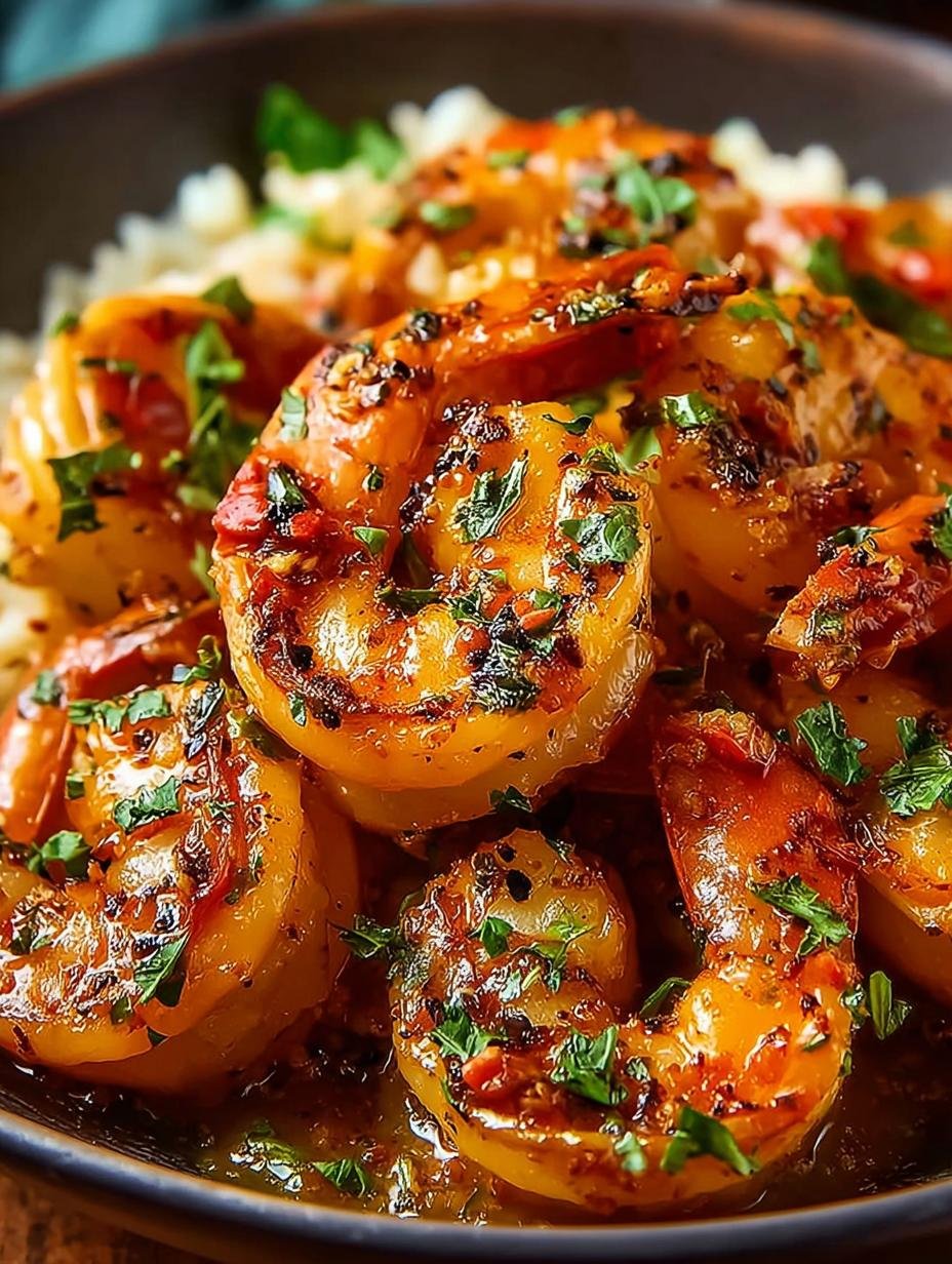 Creamy Garlic Paprika Shrimp