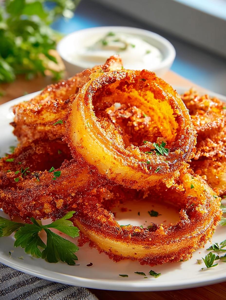 Crispy Onion Ring Chips