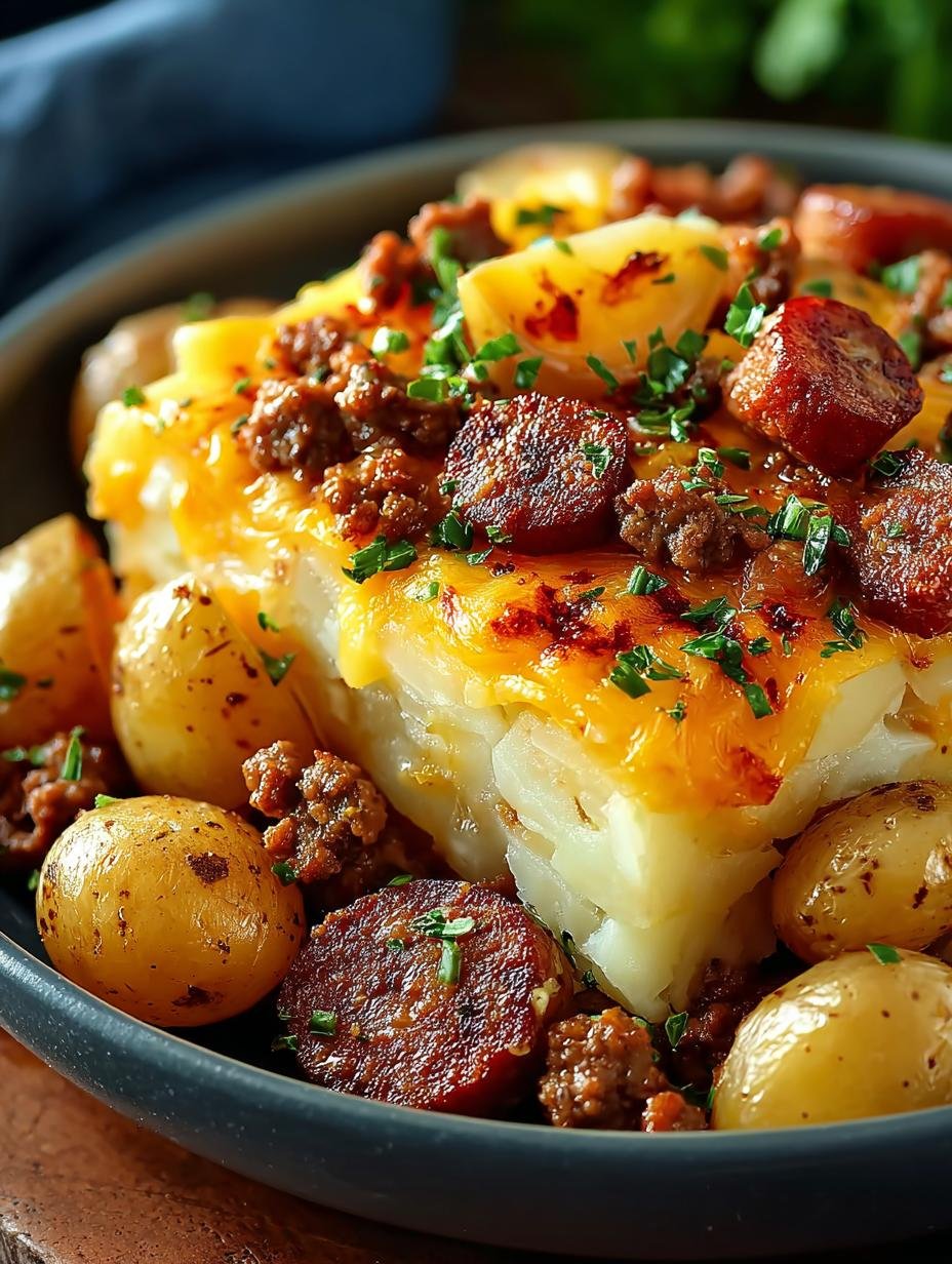 Crockpot Cheesy Potatoes Beef