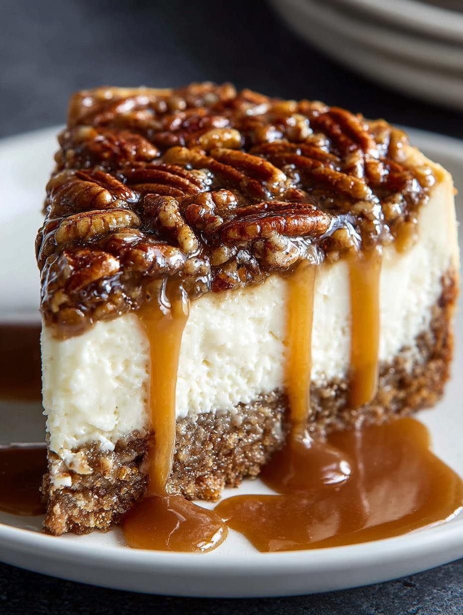 Heavenly Pecan Pie Cheesecake: 7 Irresistible Layers - Heavenly Pecan Pie Cheesecake - main visual representation