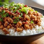 Honey Garlic Ground Turkey