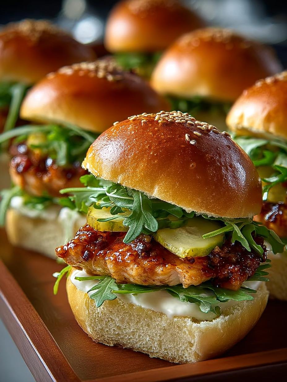 Honey Mustard Chicken Sliders: 12 Irresistible Ideas - Honey Mustard Chicken Sliders - main visual representation