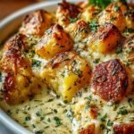 Incredible Garlic Parmesan Crockpot